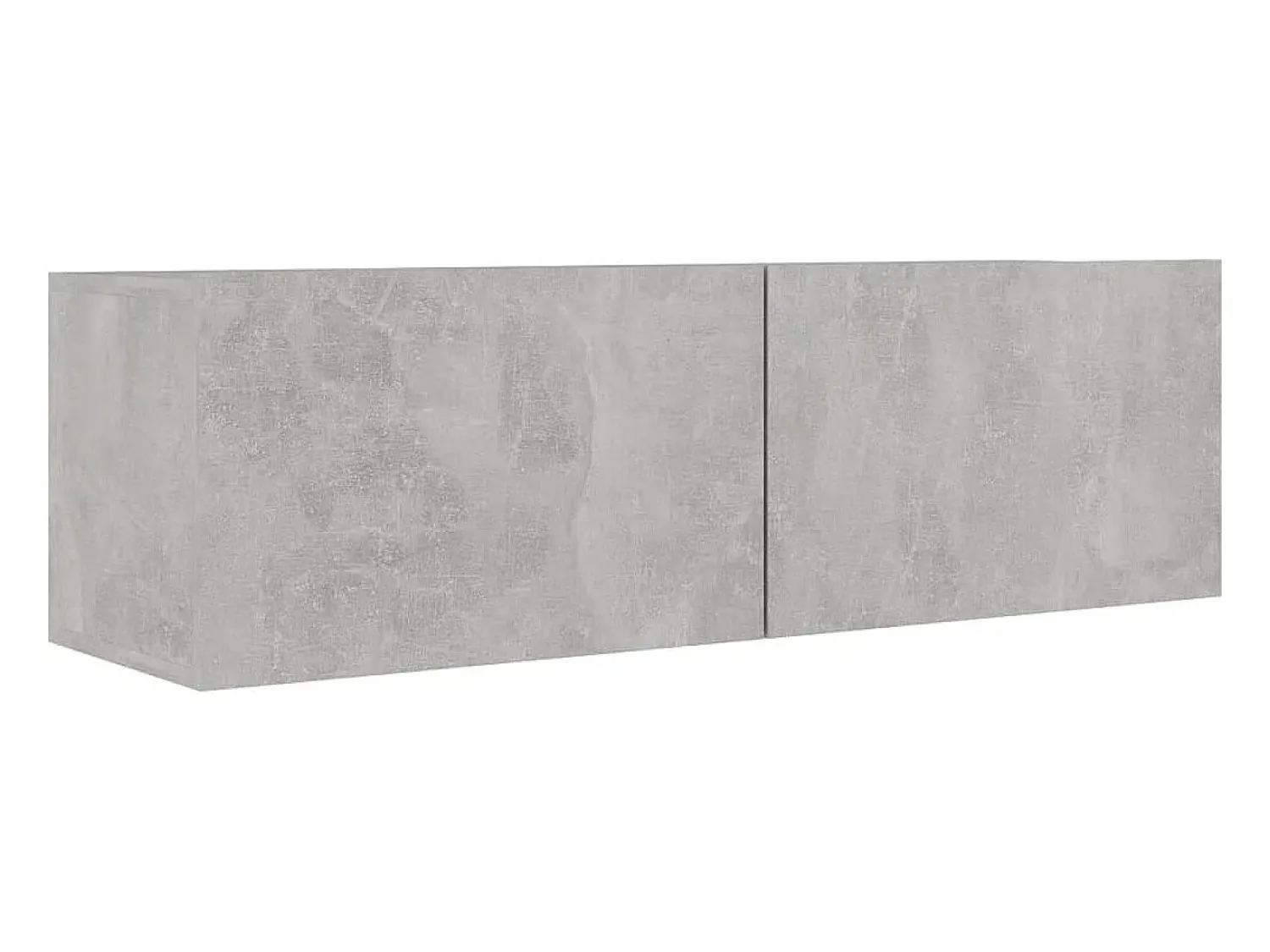 Móvel De Tv|Helloshop26 Conjunto de móveis armário buffet TV televisão sala de estar quarto sala de estar 4 peças madeira projetada cinza 02_0024707 Castanho