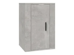 Sale Helloshop26 Conjunto de móveis armário aparador TV televisão sala de estar quarto sala de estar 2 peças madeira projetada cinza 02_0024381 Castanho