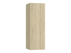 Móvel De Tv|Helloshop26 Conjunto de móveis armário aparador TV televisão sala de estar quarto sala 4 peças sonoma carvalho madeira projetada marrom 02_0024825 Castanho