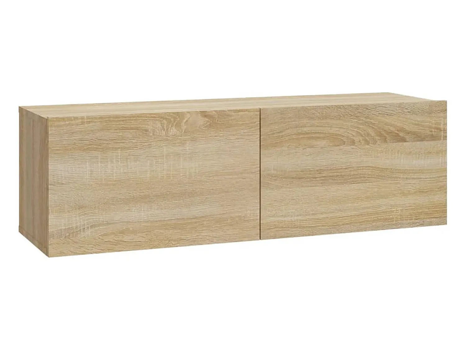 Sale Helloshop26 Conjunto de móveis armário aparador TV televisão sala de estar quarto sala de estar 6 peças sonoma carvalho madeira projetada marrom 02_0025135 Castanho