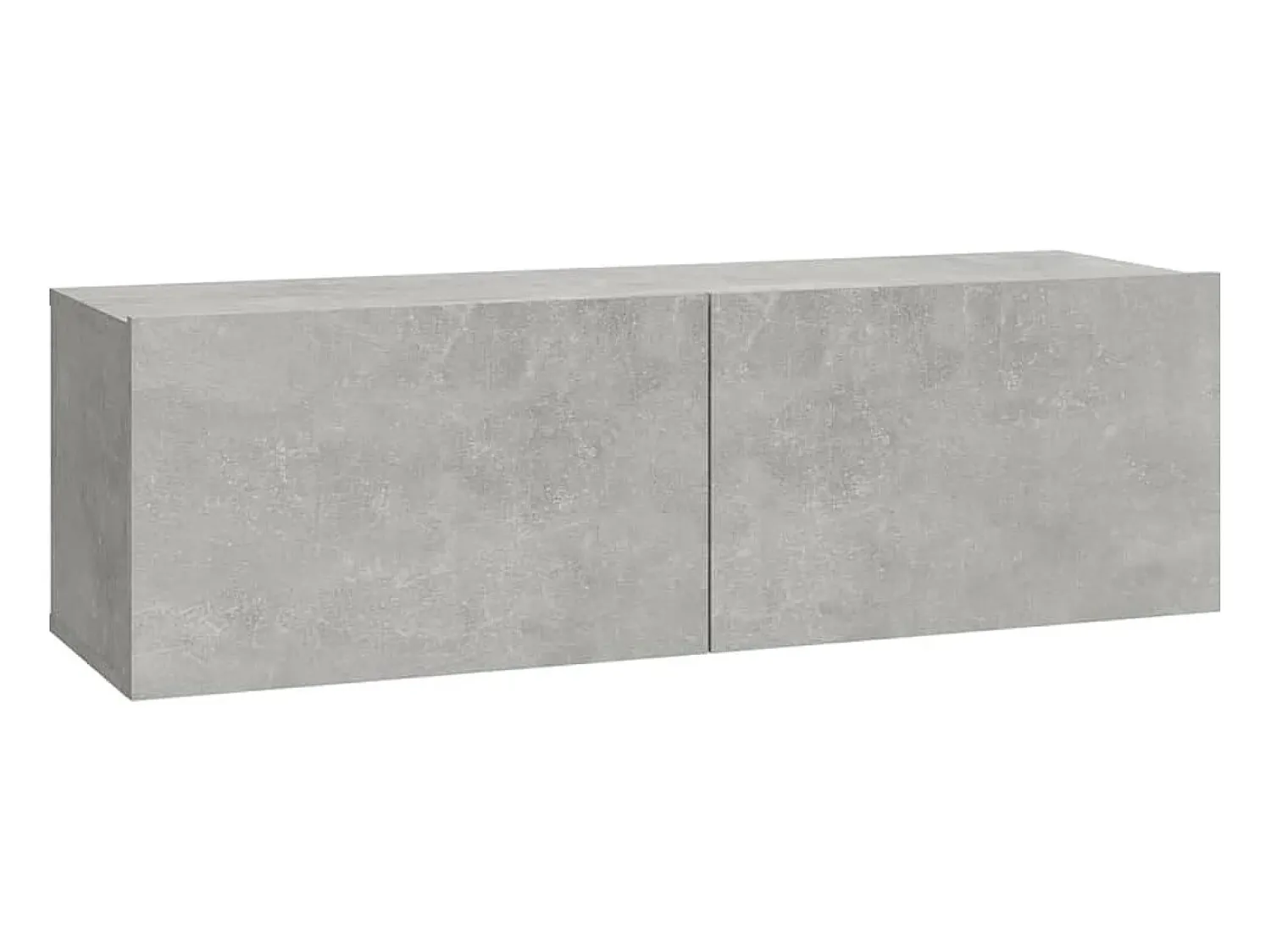 Clearance Helloshop26 Conjunto de móveis armário buffet TV televisão sala de estar quarto sala de estar 3 peças madeira projetada cinza 02_0024505 Castanho