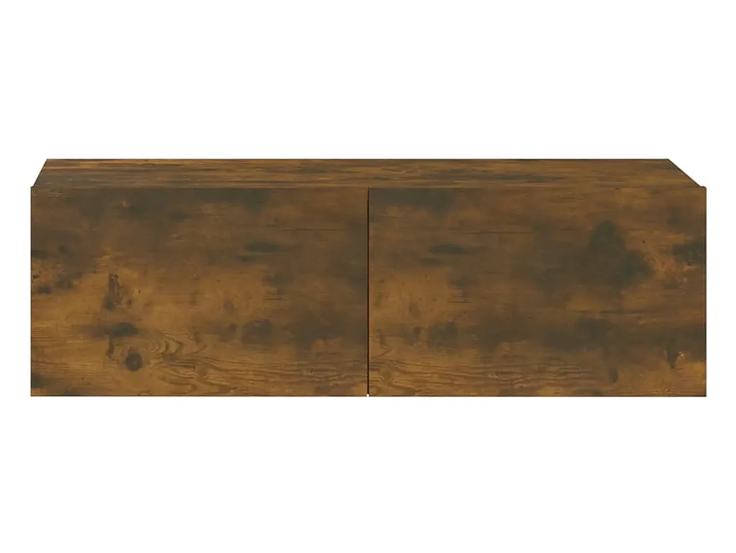 Helloshop26 Conjunto de móveis de 4 peças incluindo guarda-roupa aparador móvel para TV sala de estar/quarto sofá carvalho defumado madeira engenheirada marrom 02_0024801^ Móvel De Tv