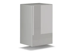 Móvel De Tv*Price Factory Conjunto de móveis de sala de estar s suspensos coleção CEPTO XXII. 273cm, 10 móveis, LEDs, modulares. Branco