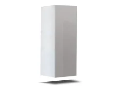 Móvel De Tv*Price Factory Conjunto de móveis de sala de estar s suspensos coleção CEPTO XXII. 273cm, 10 móveis, LEDs, modulares. Branco
