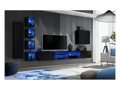 Price Factory Conjunto de móveis para sala de estar SWITCH XXVI design, cor brilhante.^ Móvel De Tv