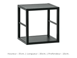 Móvel De Tv|Price Factory Conjunto de móveis para sala de estar estilo industrial SWITCH M2. Cor: carvalho. Castanho