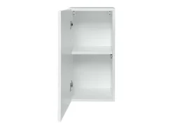 Clearance Price Factory Conjunto de móveis para sala de estar SWITCH XXIII, design em cores e preto. Branco