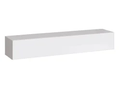 Price Factory Conjunto de móveis para sala SWITCH IV. Cores carvalho wotan e branco. Acabamentos em carvalho fresado e branco brilhante.^ Móvel De Tv