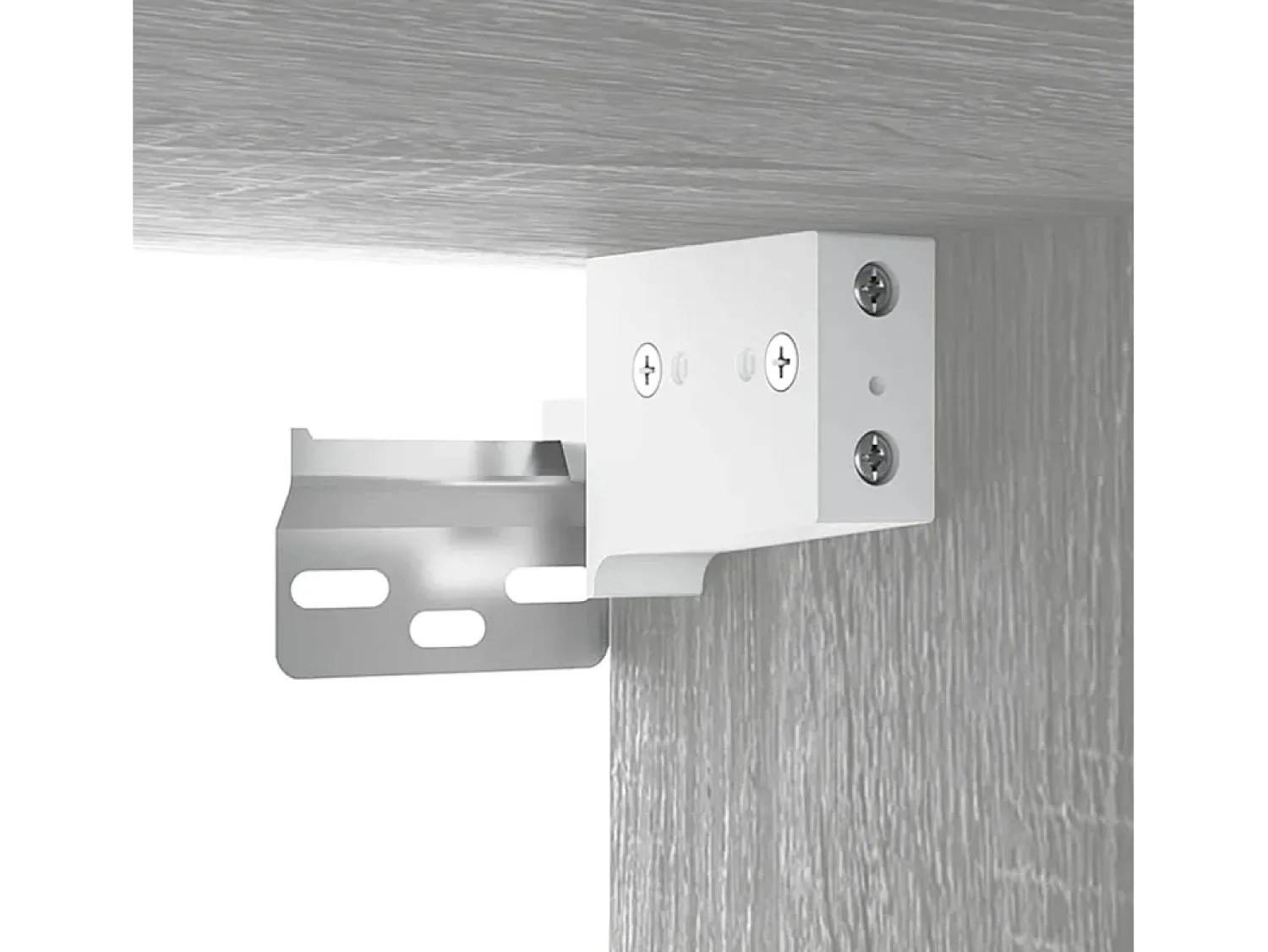 Móvel De Tv|Helloshop26 Conjunto de móveis Sonoma de madeira engenheirada com 4 peças (armário aparador suporte para TV sala de estar quarto sala de TV) - 02_0024836 Castanho