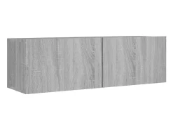 Móvel De Tv*Helloshop26 Conjunto de móveis Sonoma de 8 peças em madeira engenheirada (armário aparador suporte para TV sala de estar quarto sala de TV) - 02_0025326 Castanho