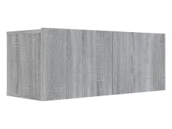 Best Helloshop26 Conjunto de móveis Sonoma de madeira engenheirada com 7 peças (armário aparador suporte para TV sala de estar quarto sala de TV) - 02_0025213 Castanho