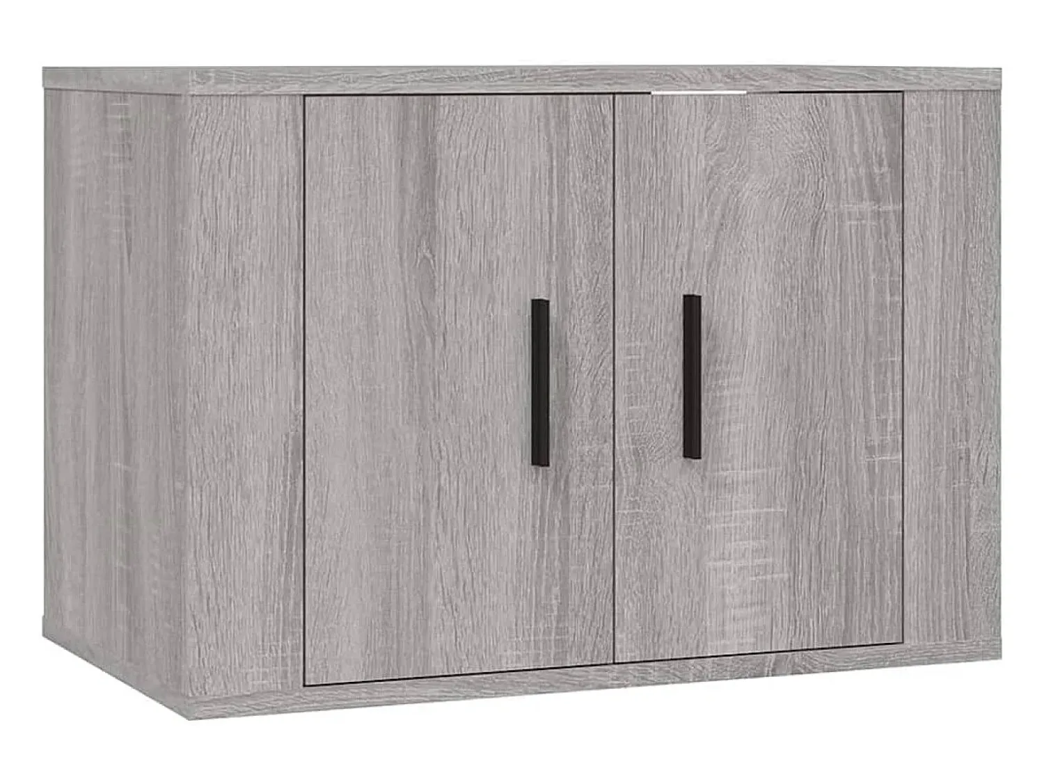 Móvel De Tv|Helloshop26 Conjunto de móveis Sonoma de madeira engenheirada com 4 peças (armário aparador suporte para TV sala de estar quarto sala de TV) - 02_0024849 Castanho