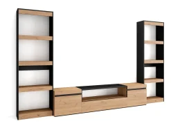 Skraut Home Conjunto de móveis TV, 320x35x186cm, Para televisores até 80