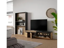 Online Skraut Home Conjunto de móveis TV, 310x35x186cm, Para televisores até 80