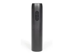 Best Livoo Conjunto de vinho elétrico recarregável GS159 universal com 5 acessórios, capacidade para 30 garrafas, funcionamento por pressão Cinzento