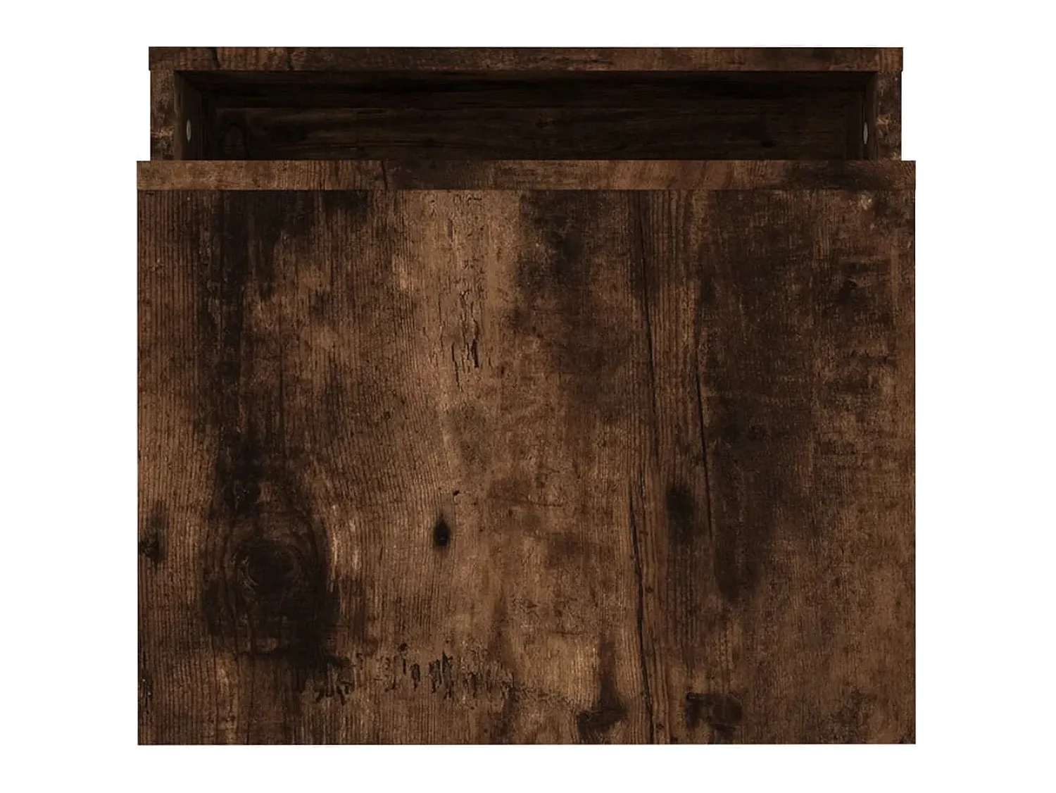 Mesa De Centro* Conjunto mesas centro 100x48x40 cm derivados madeira cor fumado PT321861 Castanho