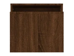 Clearance Conjunto mesas centro 100x48x40 cm madeira processada PT868640 Castanho