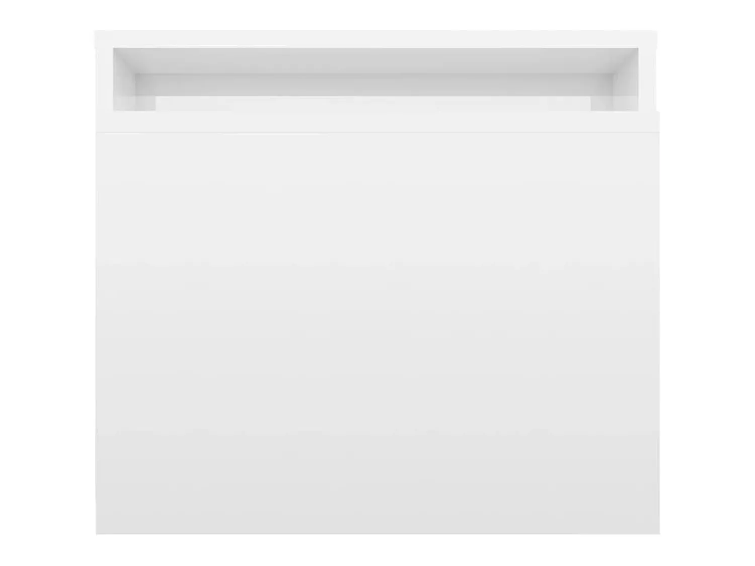 vidaxl Conjunto mesas centro 100x48x40cm contrapla. brilhante^ Mesa De Centro