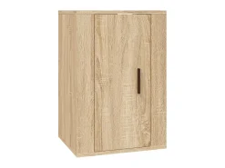 Conjunto móveis de TV 3 pcs madeira processada carvalho sonoma PT304887^ Móvel De Tv