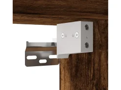 Sale vidaxl Conjunto móveis de TV 3 pcs madeira processada carvalho fumado Castanho