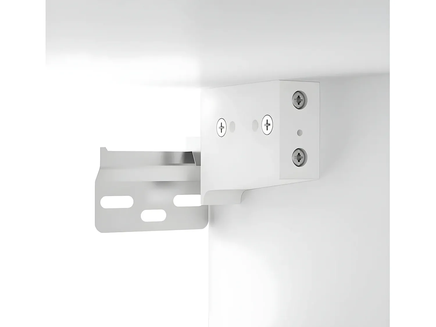 Conjunto móveis de TV 6 pcs madeira processada PT686215 Branco