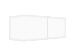 Conjunto móveis de TV 6 pcs madeira processada PT686215 Branco