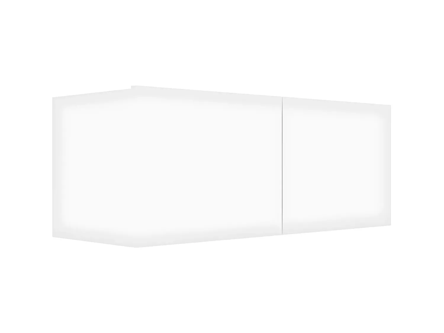 Conjunto móveis de TV 6 pcs madeira processada PT686215 Branco