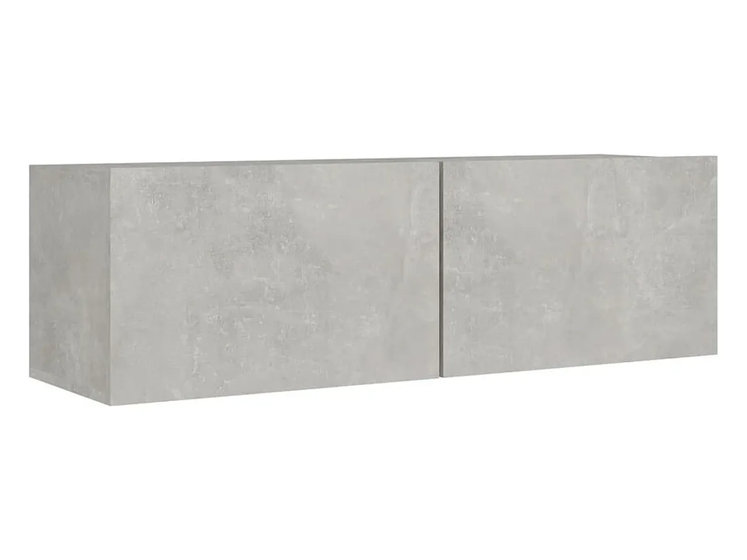 Conjunto móveis de TV 8 pcs madeira processada cimento PT189295^ Móvel De Tv