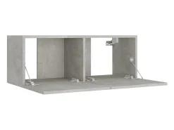Móvel De Tv|vidaxl Conjunto móveis de TV 8 pcs madeira processada cimento Cinzento