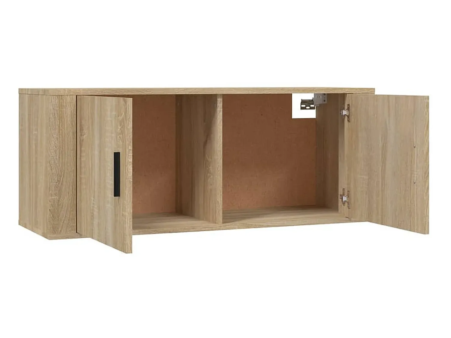 Hot Conjunto móveis de TV 3 pcs madeira processada carvalho sonoma PT134702 Castanho