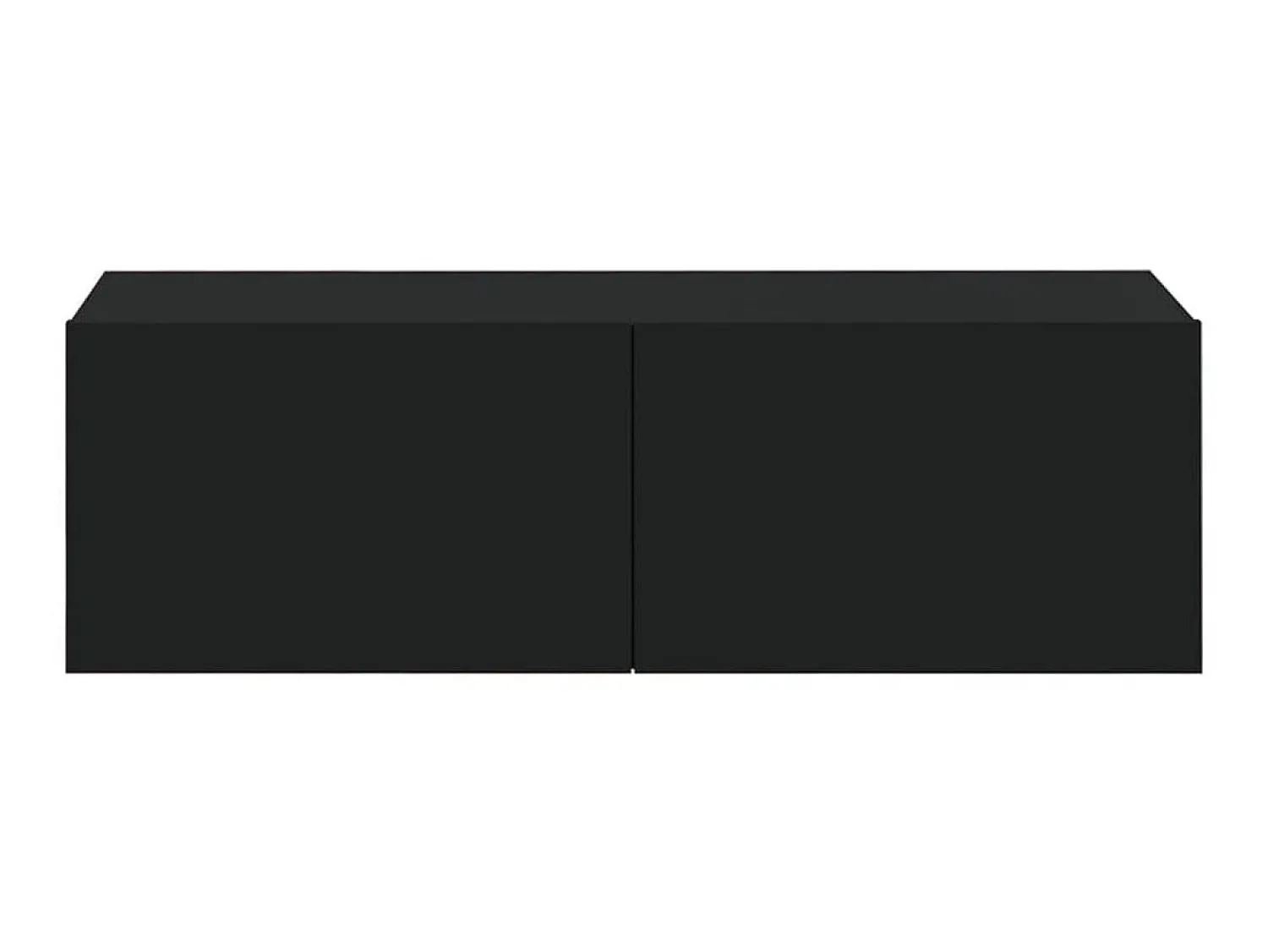 Móvel De Tv| Conjunto móveis de TV 6 pcs madeira processada PT953742 Preto