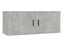 vidaxl Conjunto móveis de TV 8 pcs madeira processada cimento^ Móvel De Tv
