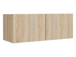 Conjunto móveis de TV 8 pcs madeira processada carvalho sonoma PT247517^ Móvel De Tv