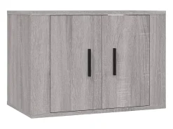 Móvel De Tv* Conjunto móveis de TV 4 pcs madeira processada sonoma cinza PT262814 Cinzento
