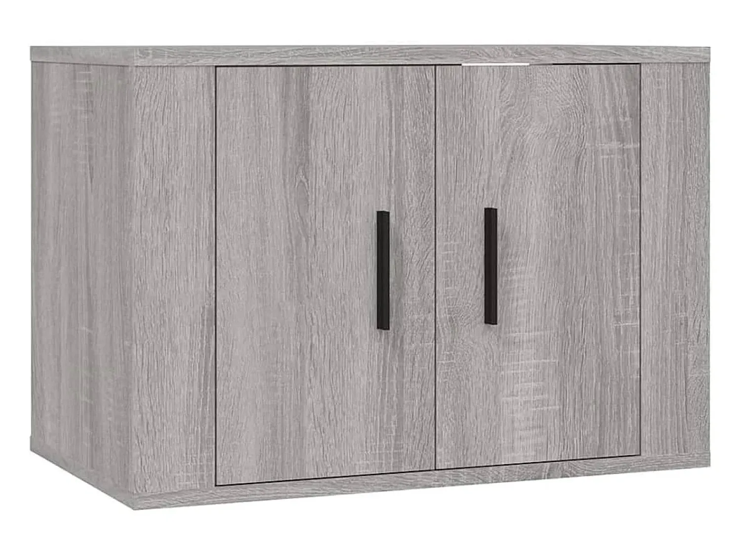 Móvel De Tv* Conjunto móveis de TV 4 pcs madeira processada sonoma cinza PT262814 Cinzento