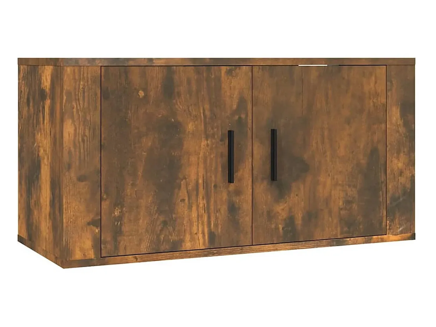 Online Conjunto móveis de TV 3 pcs madeira processada carvalho fumado PT425019 Castanho