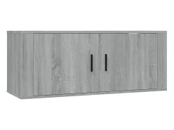 Sale vidaxl Conjunto móveis de TV 2 pcs madeira processada sonoma cinza Cinzento