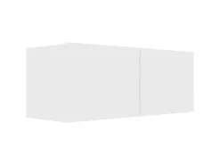 Móvel De Tv* Conjunto móveis de TV 3 pcs madeira processada PT314236 Branco