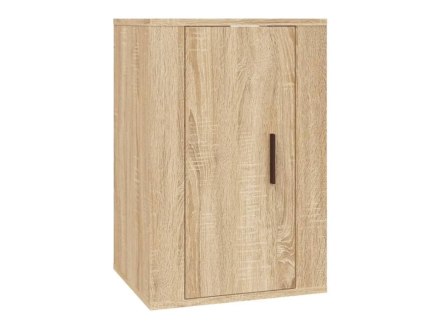 Móvel De Tv* Conjunto móveis de TV 3 pcs madeira processada carvalho sonoma PT366319 Castanho