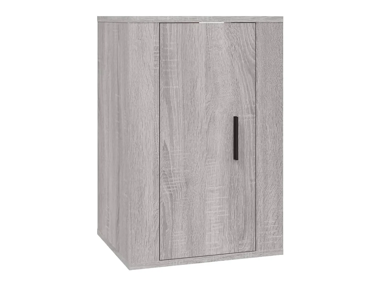 Conjunto móveis de TV 3 pcs madeira processada sonoma cinza PT914212^ Móvel De Tv