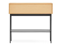 Consola* Consola 2 portas carvalho 100x36 cm Natural claro