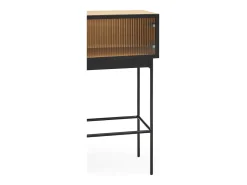 Consola* Consola 2 portas carvalho 100x36 cm Natural claro