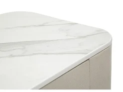 Consola| Consola de beleza com 3 gavetas cm 100X40X80 Bege