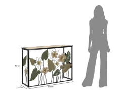 Consola| CONSOLA DE MOLA CM 108X36,8X80 Multicor