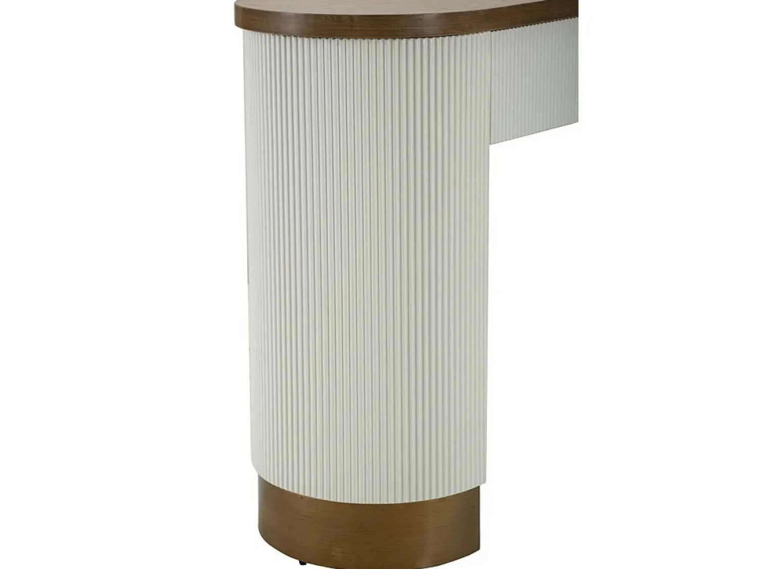 Dmora Consola de quadro, mesa multiusos, armário lateral, mesa de corredor, 121x40 h78 cm, e castanho^ Consola