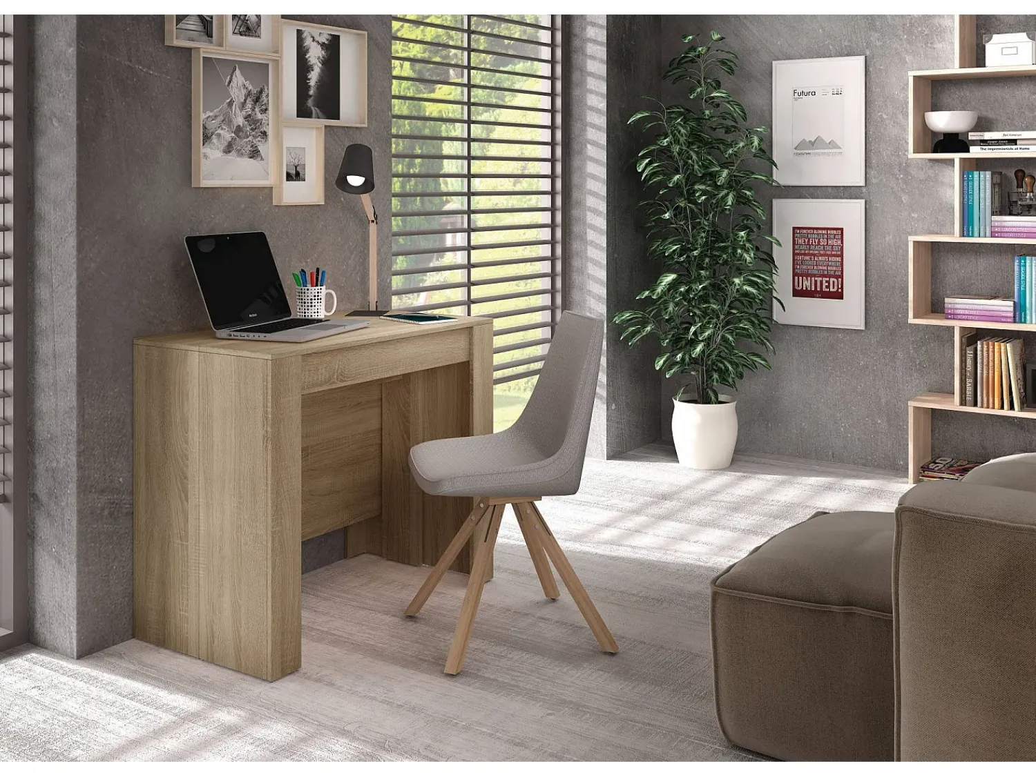Discount Dmora Consola Diluna, Mesa de jantar extensível, Mesa com extensões multiusos extensíveis até 10 lugares, 51/237x90h78 cm, Carvalho Castanho