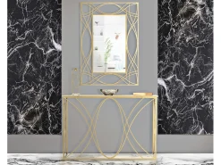 Consola* CONSOLA EXY CM 120X40X80 Prateado