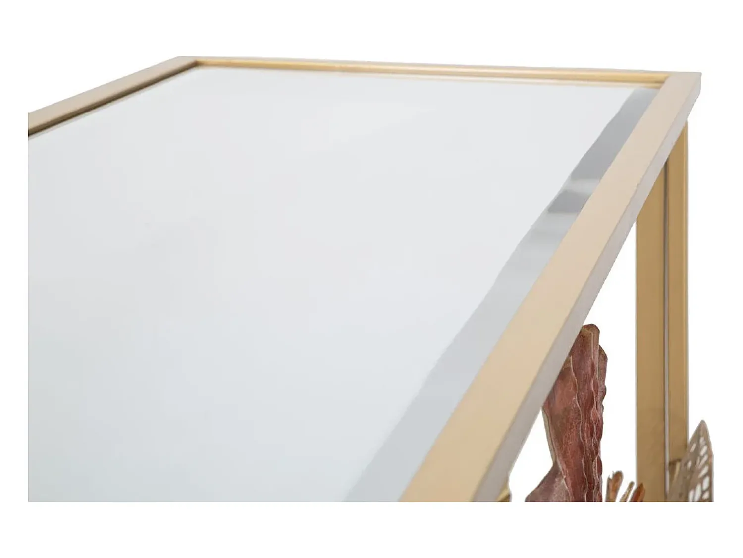 Consola* Consola Folha 69, Multicolorido, 114x41,5x80 cm, Kendra Home Multicor