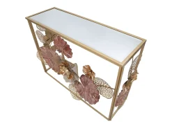 Consola* Consola Folha 69, Multicolorido, 114x41,5x80 cm, Kendra Home Multicor