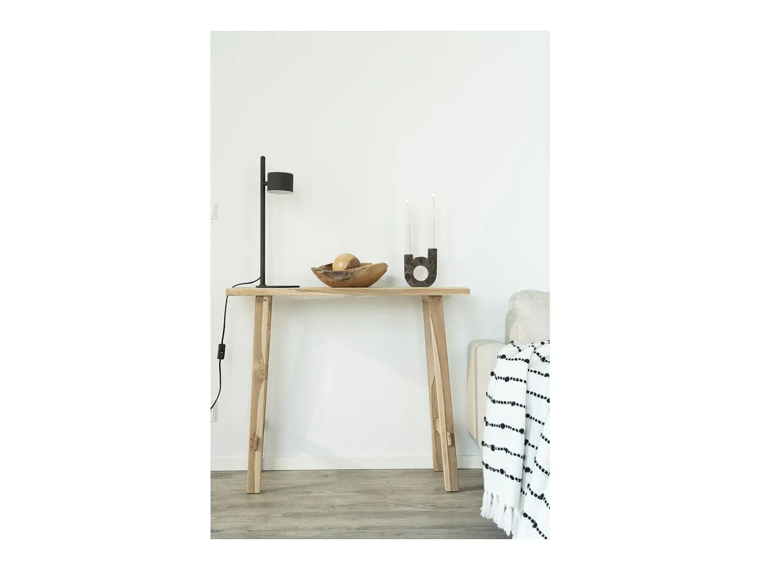 Best Consola Girona, Castanho, 90x30x80 cm, Kendra Home Castanho chocolate